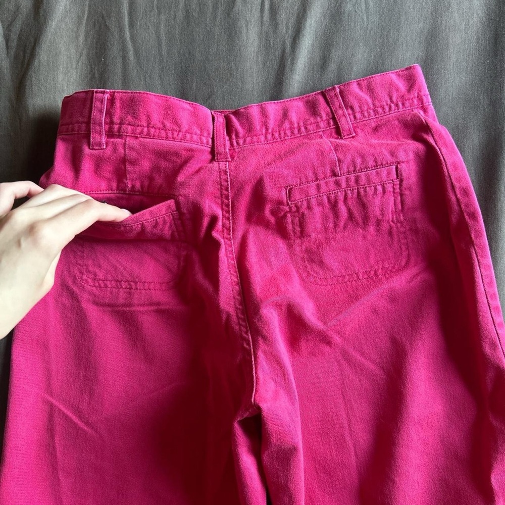 Raspberry Red 00s Flares